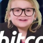 Meet Lily, a girl around 3 years old demonstrating how Bitcoin works with candies