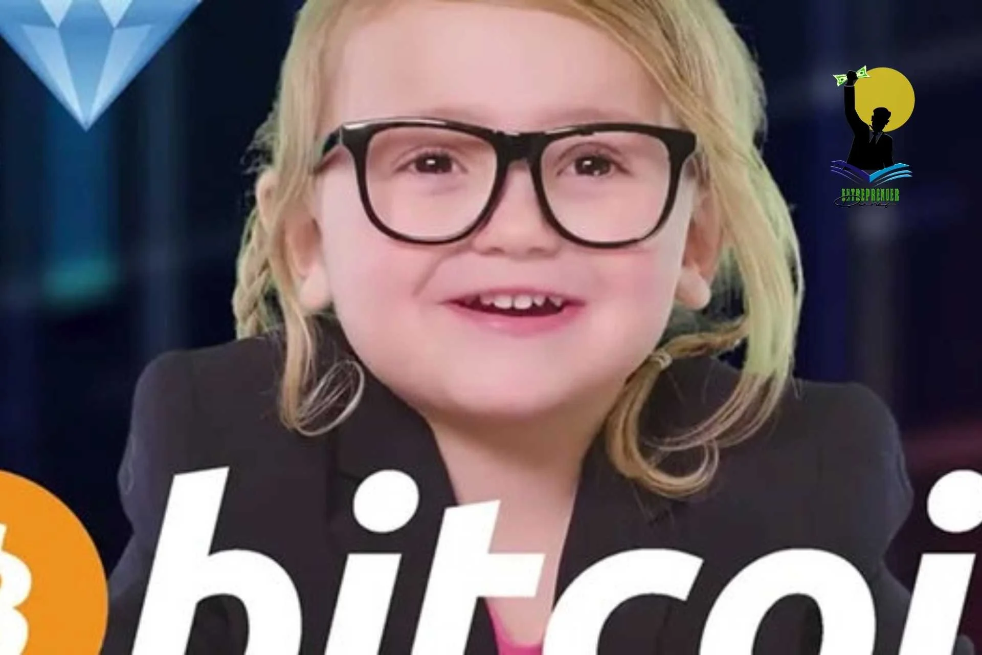 Meet Lily, a girl around 3 years old demonstrating how Bitcoin works with candies