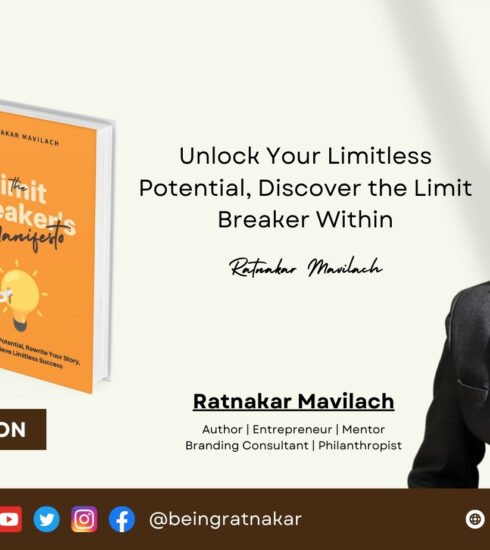Embark on a transformative journey with Ratnakar Mavilach and unlock your full potential with 'The Limit Breaker's Manifesto.' Discover how this eagerly anticipated book empowers individuals to overcome obstacles, cultivate ambition, embrace failure, master communication skills, and foster holistic personal growth.