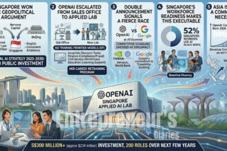 OpenAI Singapore Applied AI Lab launch at ATxSummit 2026 marking the first non-US applied AI lab in Singapore