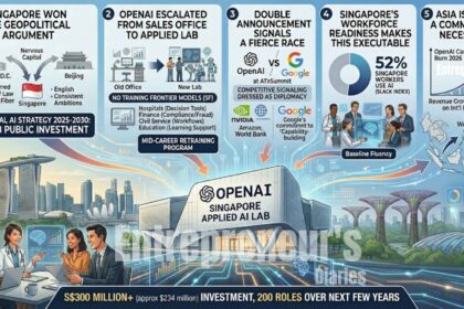 OpenAI Singapore Applied AI Lab launch at ATxSummit 2026 marking the first non-US applied AI lab in Singapore