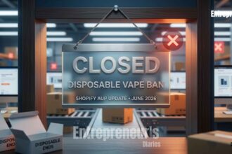 Shopify vape ban