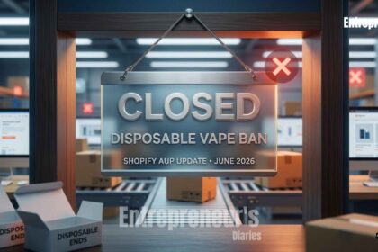 Shopify vape ban