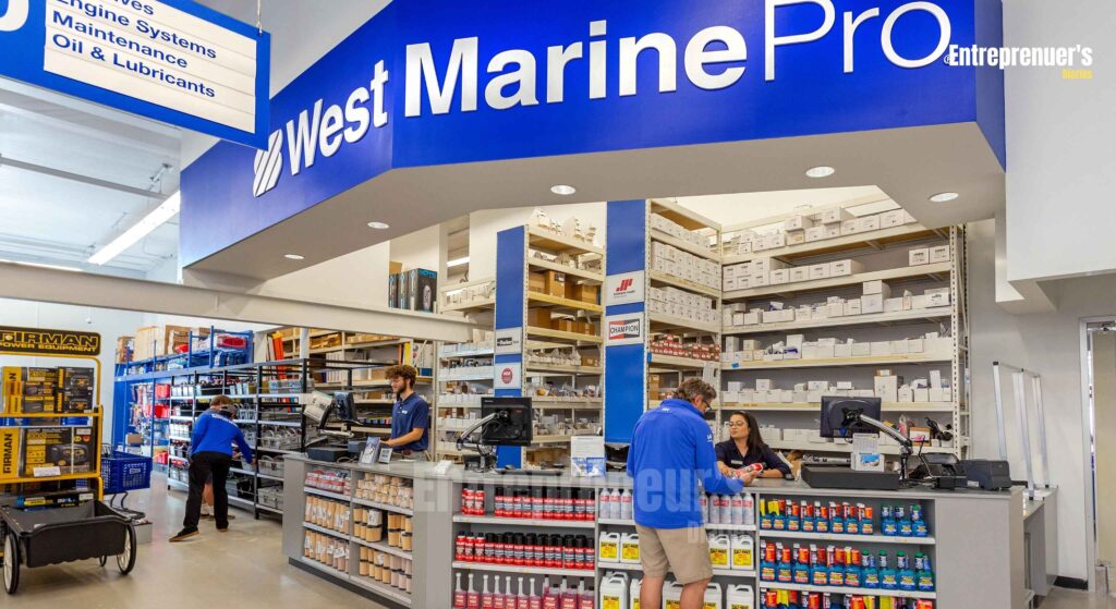 west marine
