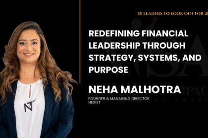 Neha Malhotra, Founder and Managing Director of Nexist, financial strategist and business leader